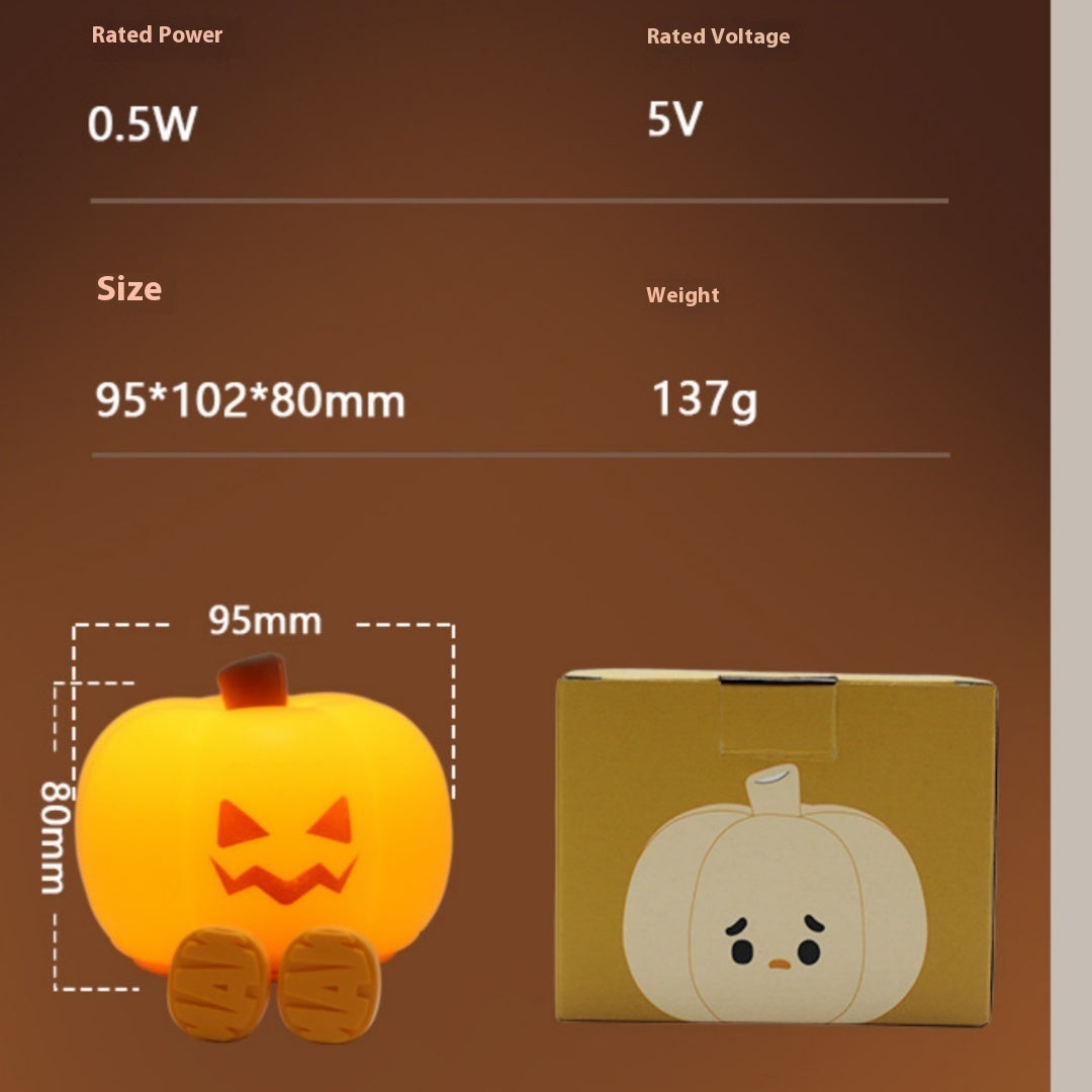 Halloween Creative Racket Atmosphere Pumpkin Lamp